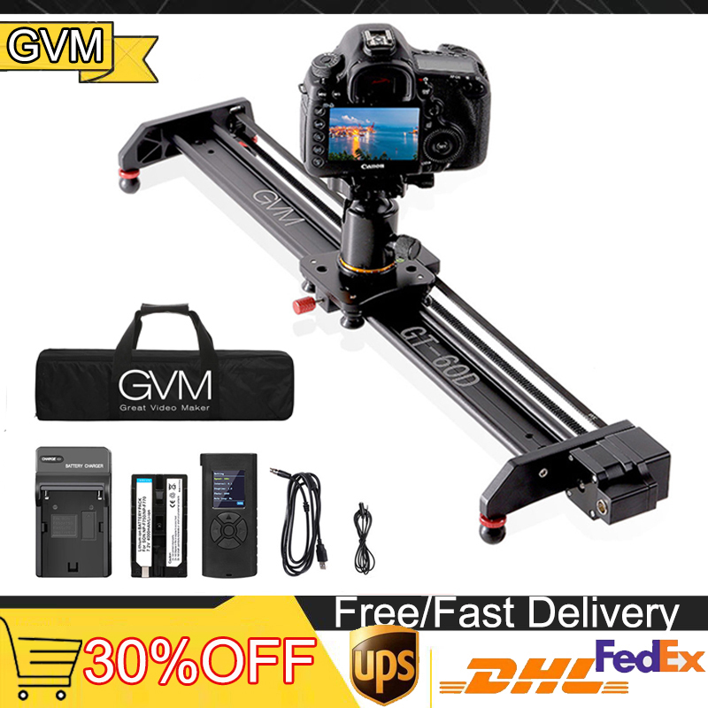 Camera Slider Rail - GVM GT-60D 27인치 전동 카메라 슬라이더