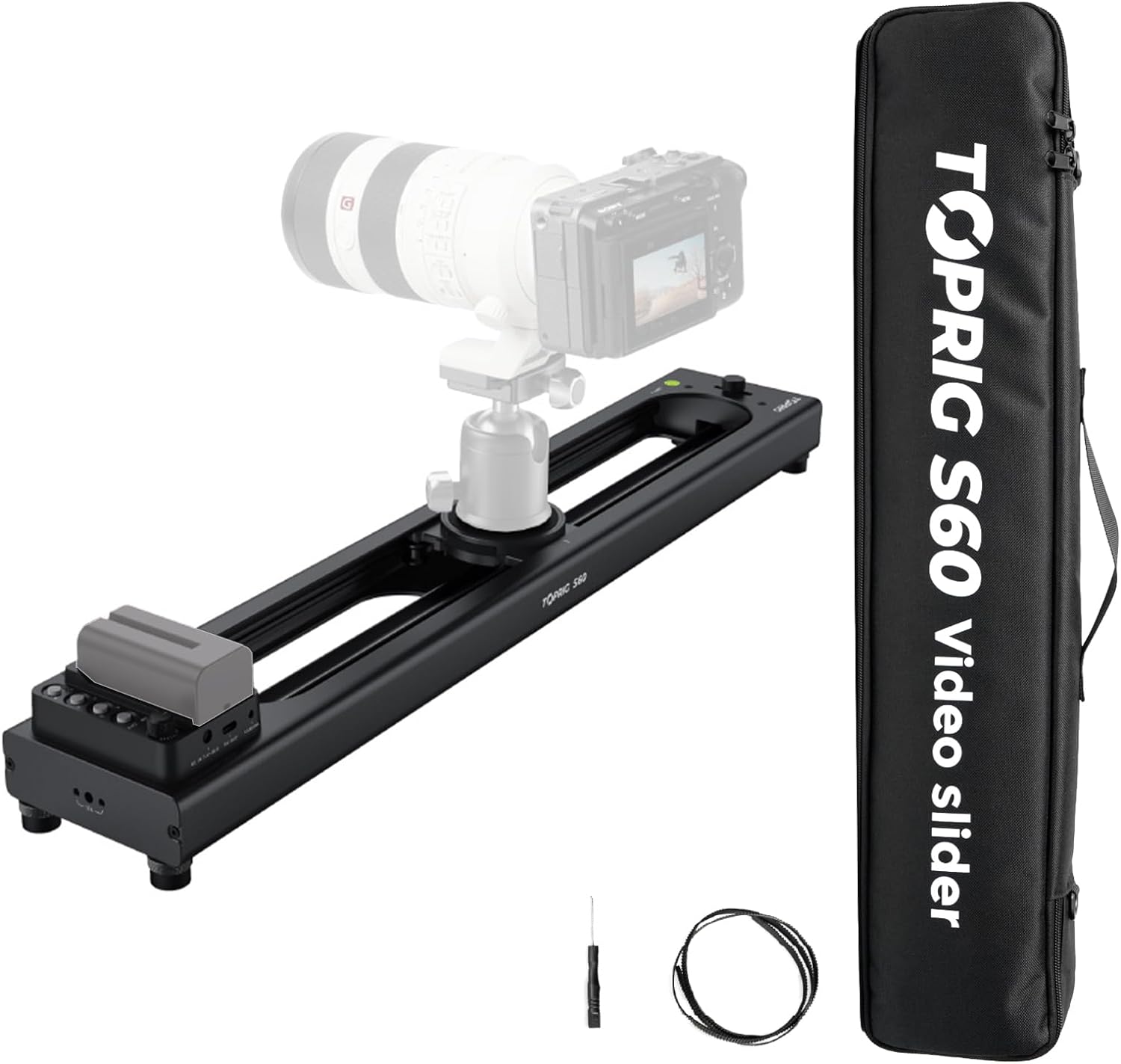 Camera Slider Rail - 아크순 톱리그 S40 모터라이즈드 슬라이더 무선
