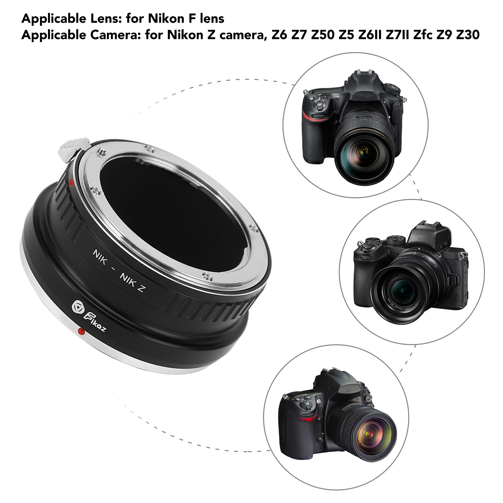 FTZ 마운트 어댑터, 무광 페인트, F 마운트, Z  - Photography Trick 리뷰 및 가격