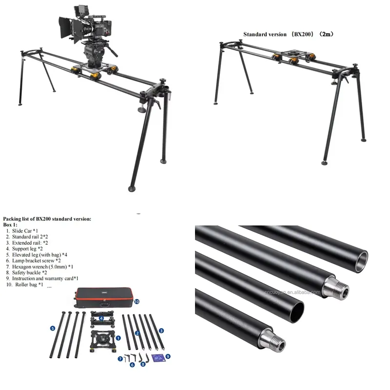 그린불 BX200 휴대용 카메라 슬라이더 (2m 레일  - Camera Slider Rail 리뷰 및 가격