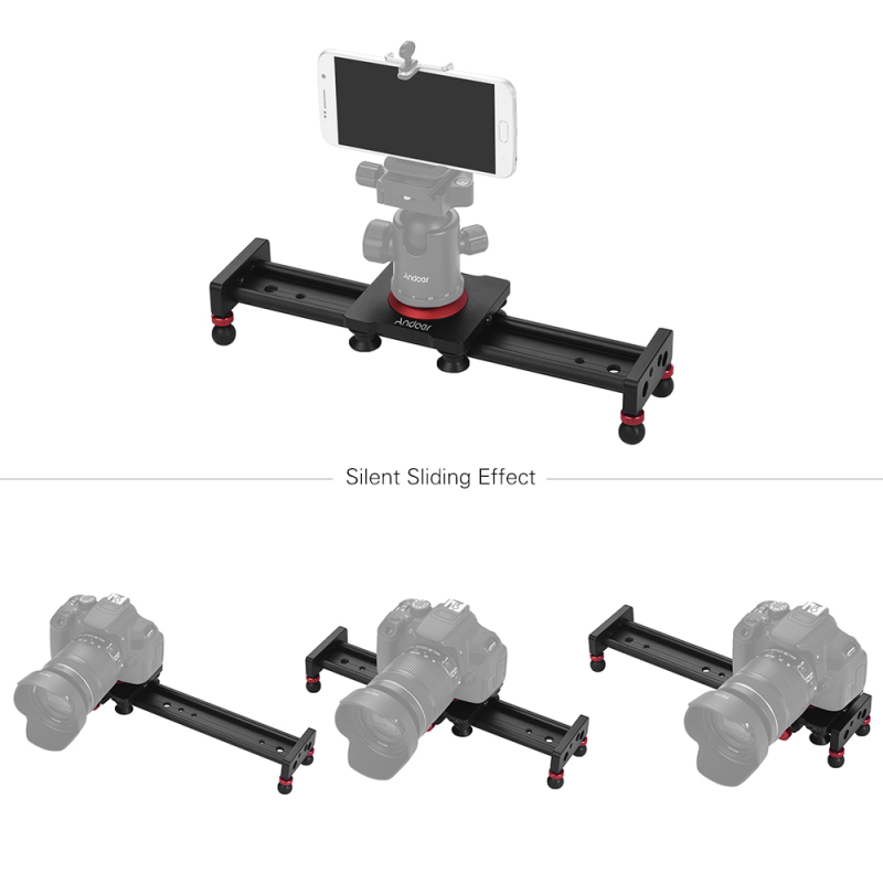 Andoer 알루미늄 합금 카메라 트랙 슬라이더 비디오 - Camera Slider Rail 리뷰 및 가격