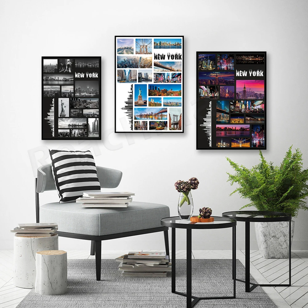 현대 뉴욕시 사진 포스터, 뉴욕시 스카이라인 프린트,  - Photography New York 리뷰 및 가격