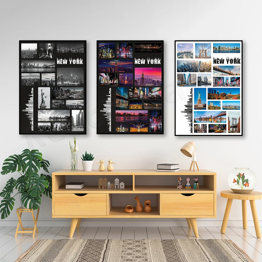 현대 뉴욕시 사진 포스터, 뉴욕시 스카이라인 프린트,  - Photography New York 리뷰 및 가격