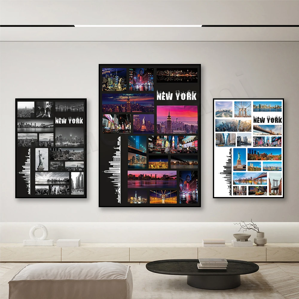 현대 뉴욕시 사진 포스터, 뉴욕시 스카이라인 프린트,  - Photography New York 리뷰 및 가격