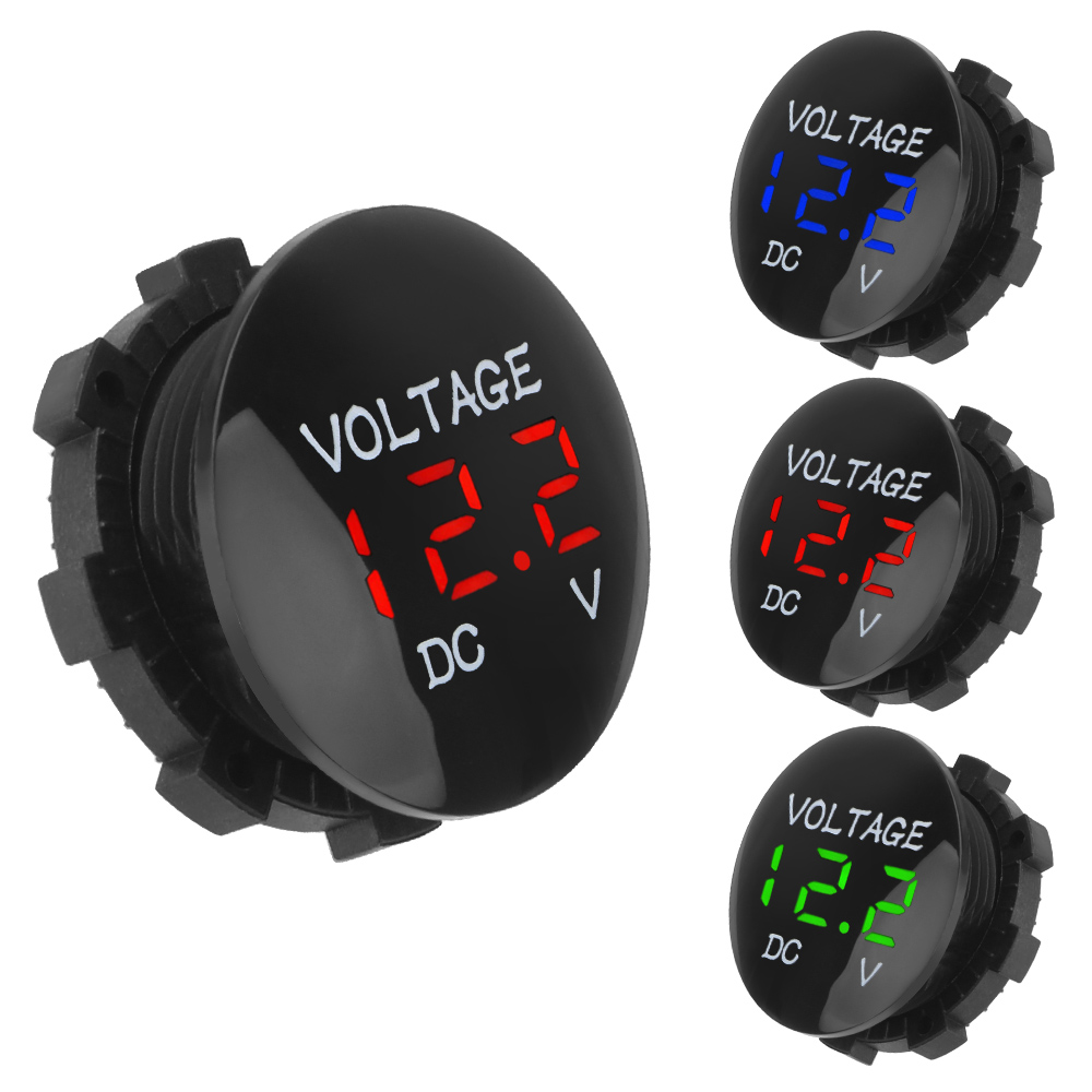DC 12V-24V 미니 디지털 전압계 전압 측정기 테 - Light Meter Incident 리뷰 및 가격
