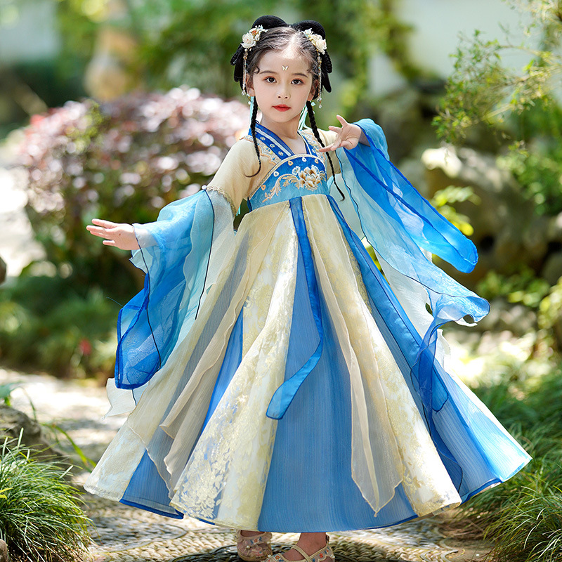 중국 전통 소녀 한푸 드레스, 요정 코스튬 새해 복장, - Photography Year 리뷰 및 가격
