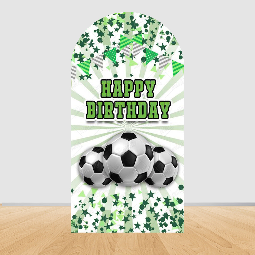 아치형 배경막 커버 녹색 축구장 축구 생일 파티 배경  - Photography Sport 리뷰 및 가격