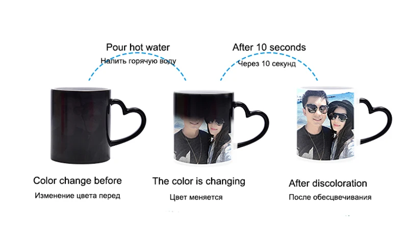 사용자 정의 Desin 맞춤형 매직 머그잔 DIY 사진 - Photography Trick 리뷰 및 가격