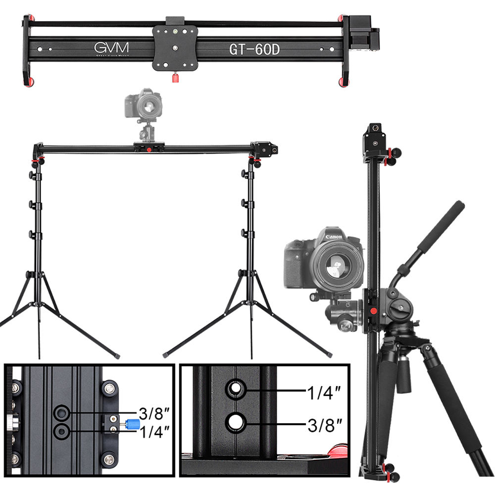GVM GT-60D 27인치 전동 카메라 슬라이더 비디 - Camera Slider Rail 리뷰 및 가격