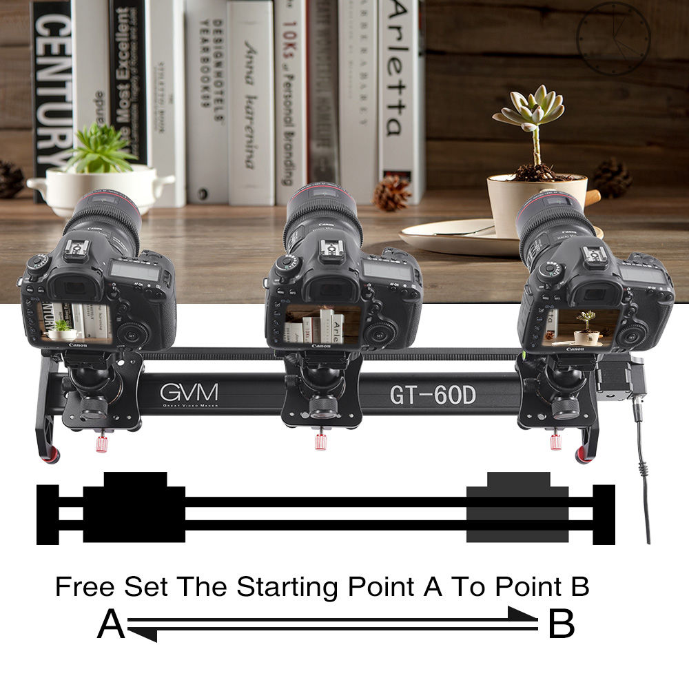 GVM GT-60D 27인치 전동 카메라 슬라이더 비디 - Camera Slider Rail 리뷰 및 가격