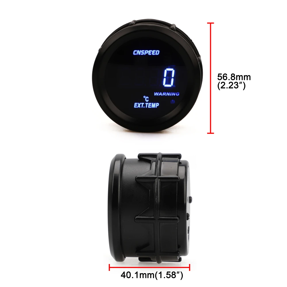 2인치 52mm 자동차 계기판 블루 LED EGT EX - Light Meter Incident 리뷰 및 가격
