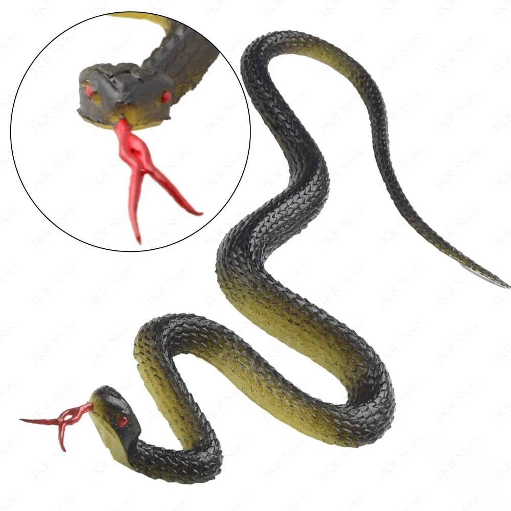 가짜 고무 아나콘다 뱀 45cm 리얼리스틱 피규어 정원 - Photography Trick 리뷰 및 가격